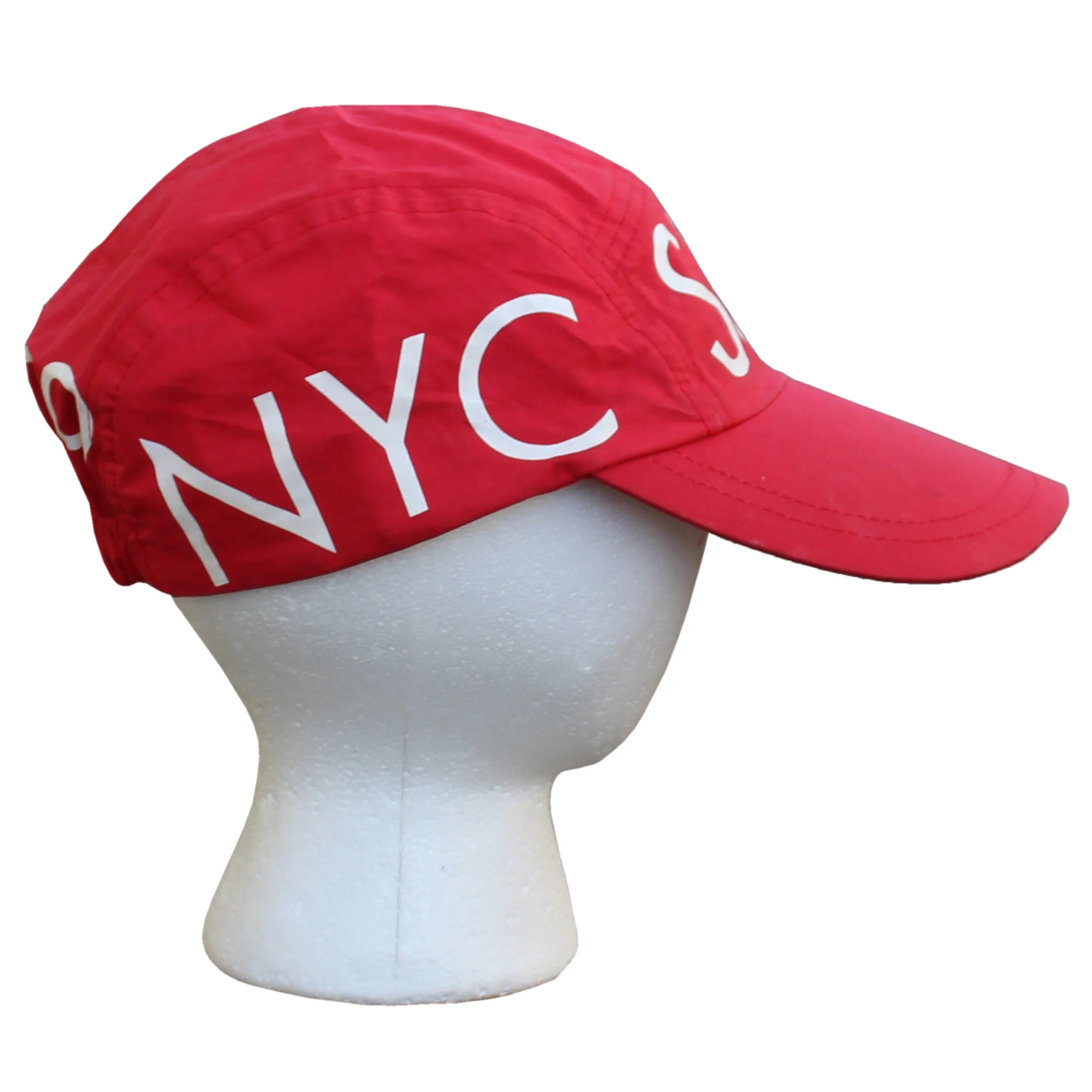 Supreme 2009 Summer Red Long Bill Hat — RootsBK